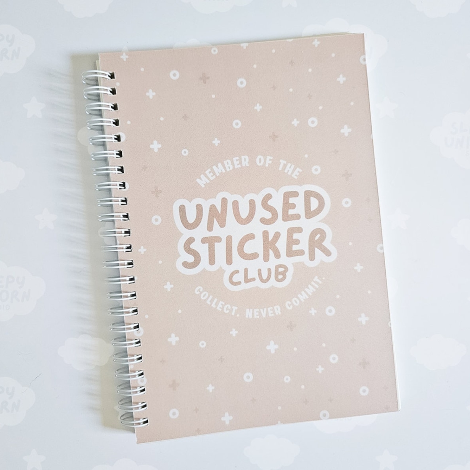 Unused Sticker Club Reusable Sticker Book for Sticker Collector