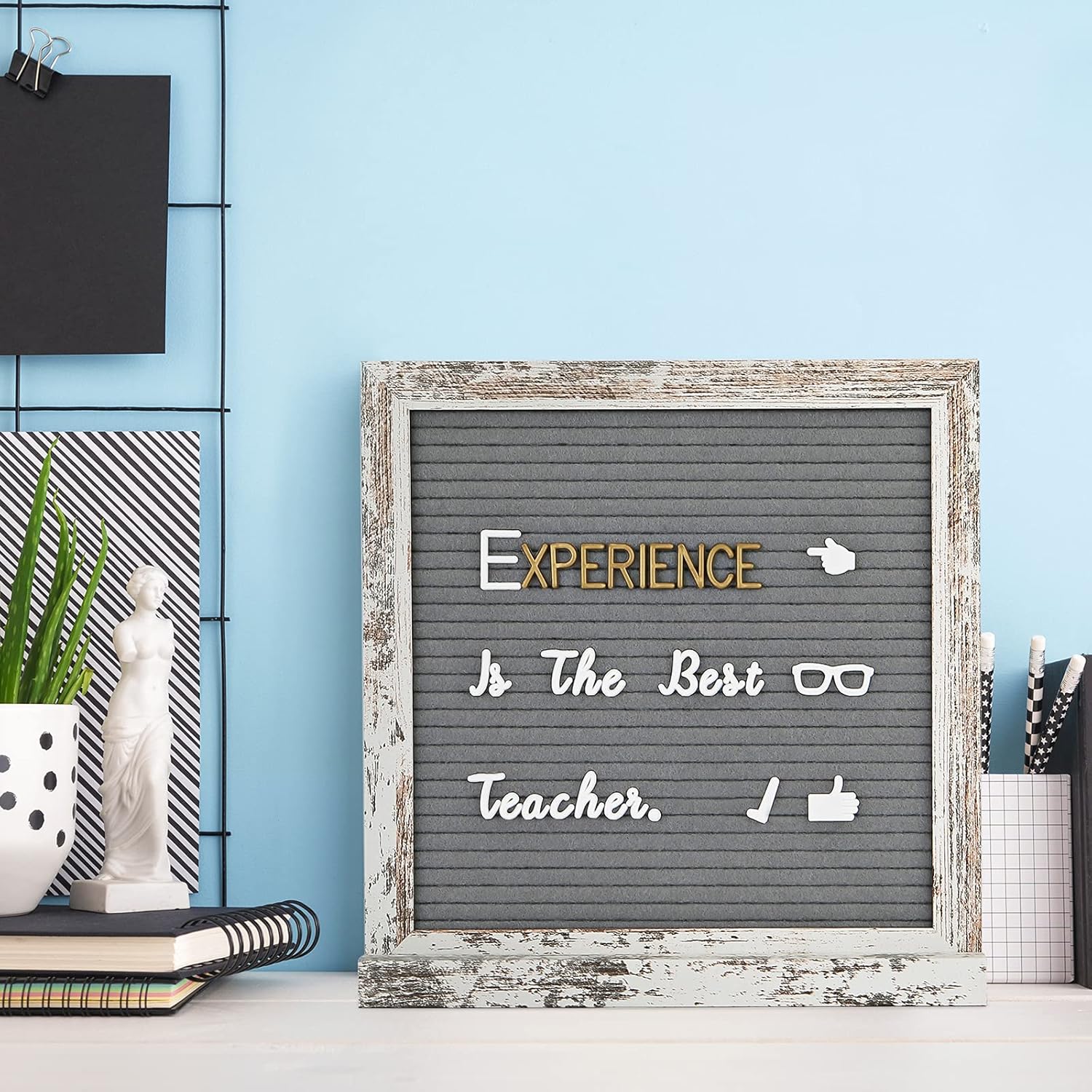 Changeable Felt Letter Board with Letters
