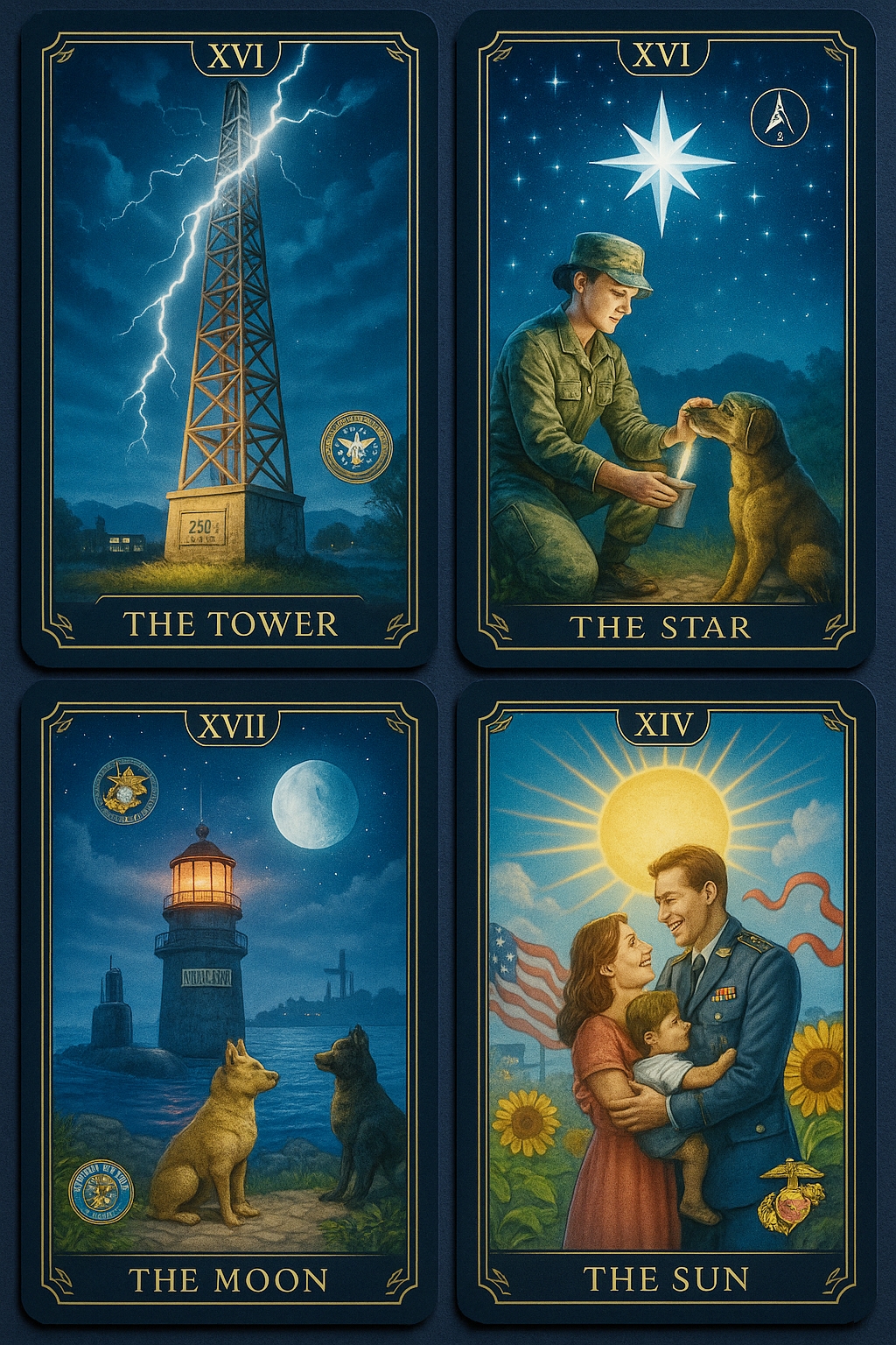 U.S. Army 250th Anniversary Tarot Deck