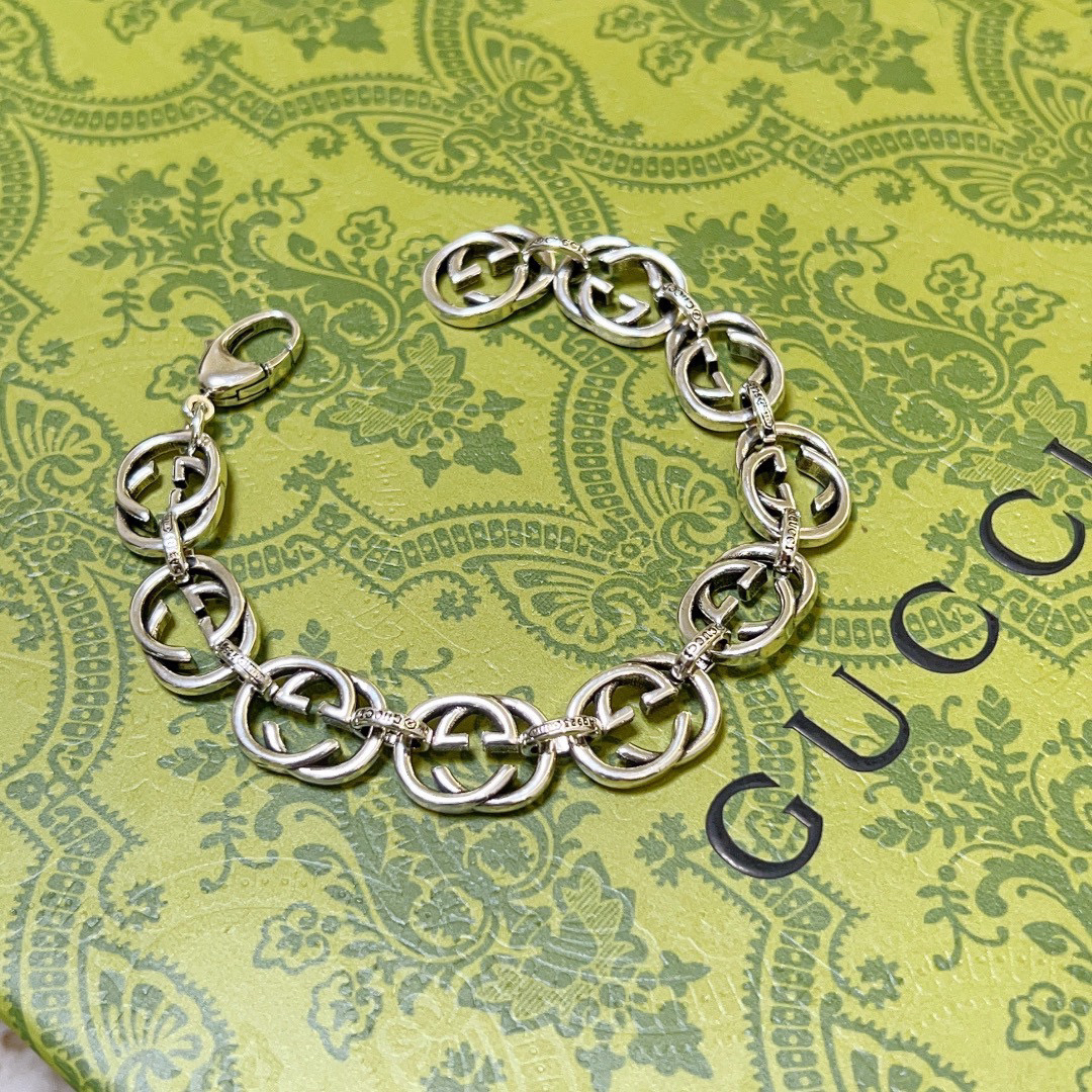 Gucci GG chain vintage bracelet