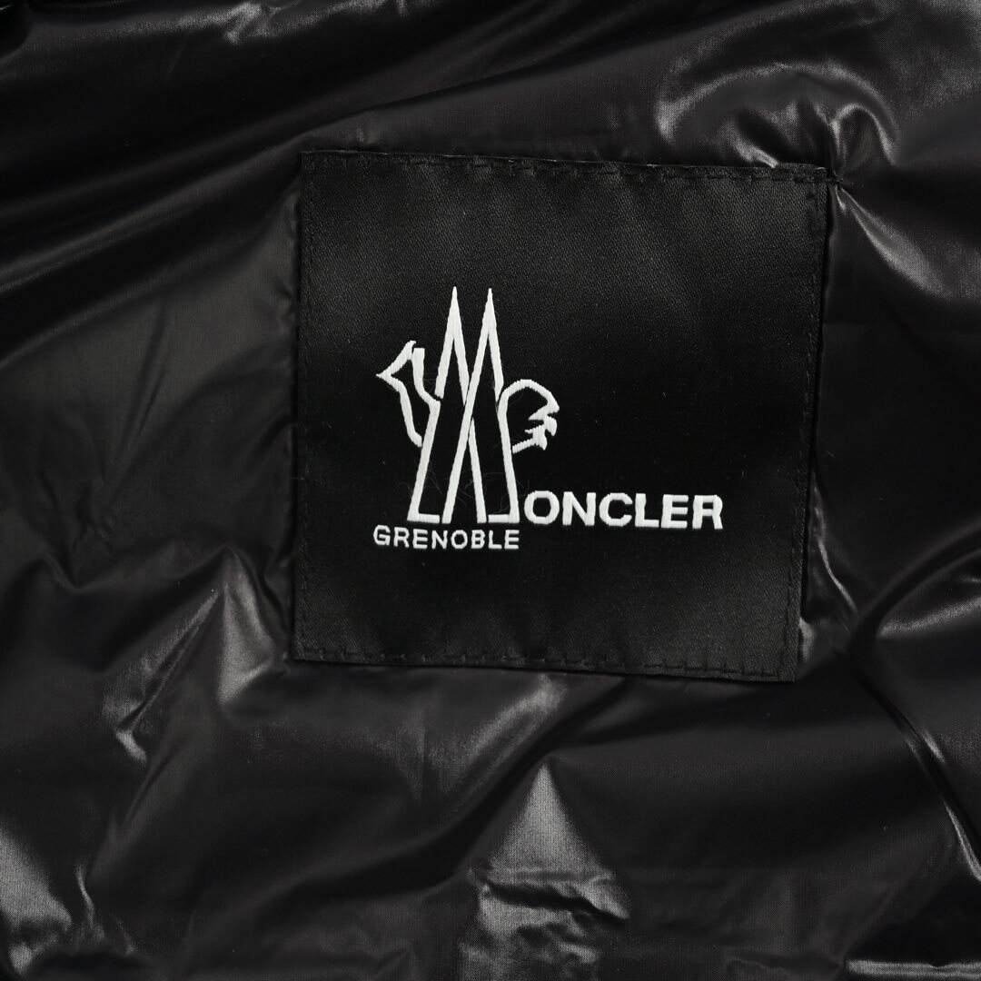 Moncler lapel chest flap pocket down jacket