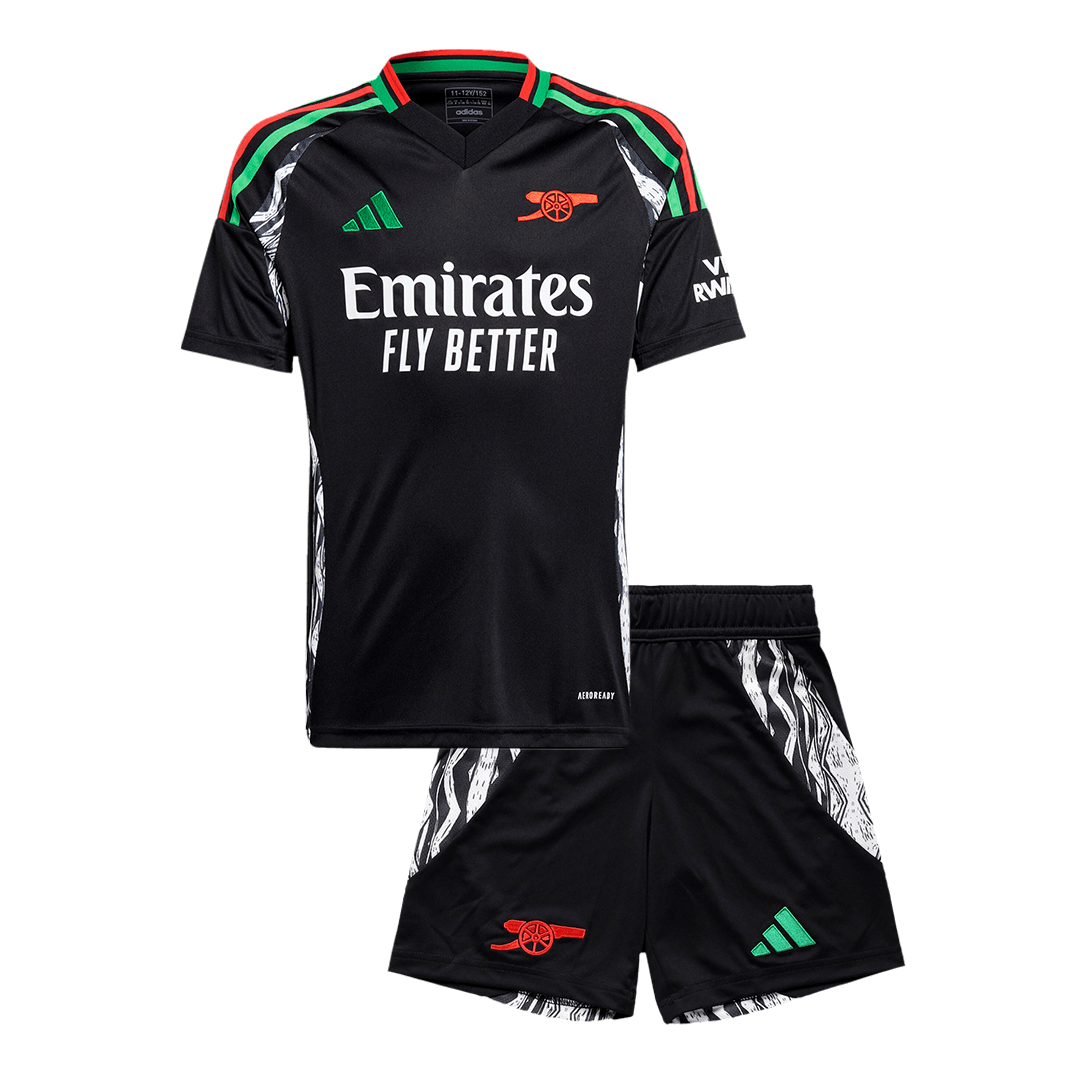 Arsenal away kids football shirt (shirt+shorts) 2024/25