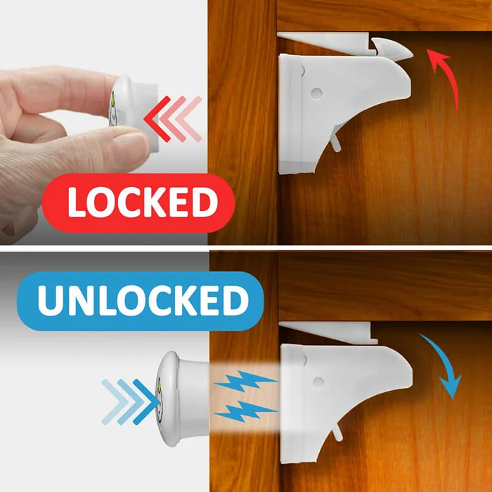 🔥Last Day Sale 50% OFF🔥Magnetic Cabinet Locks for Babies