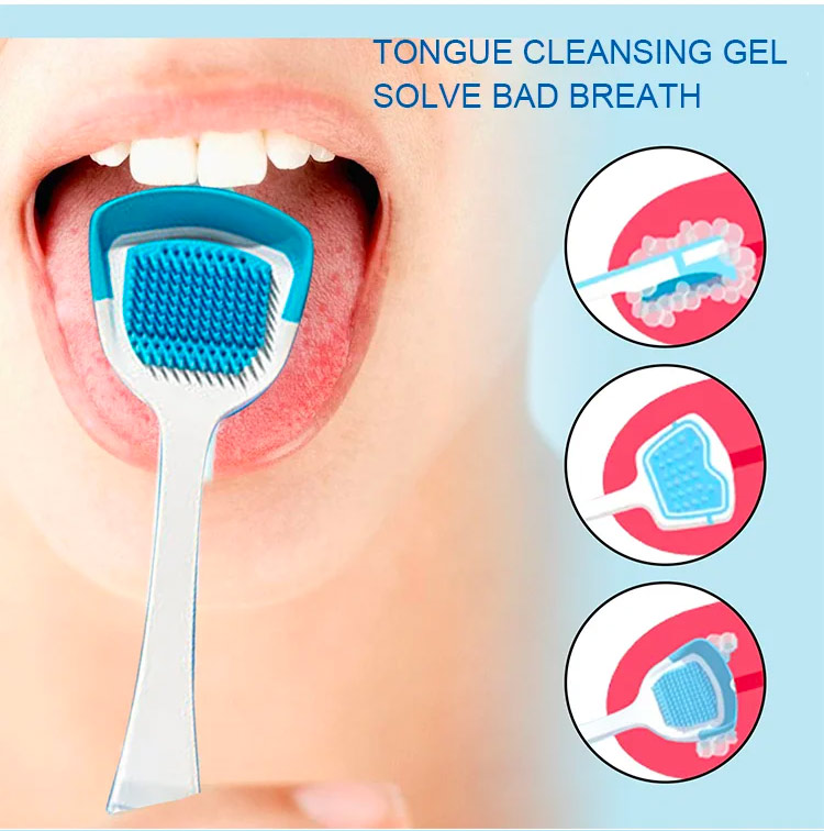 Healthy Oral Hygiene Brush & Tongue Cleansing Gel