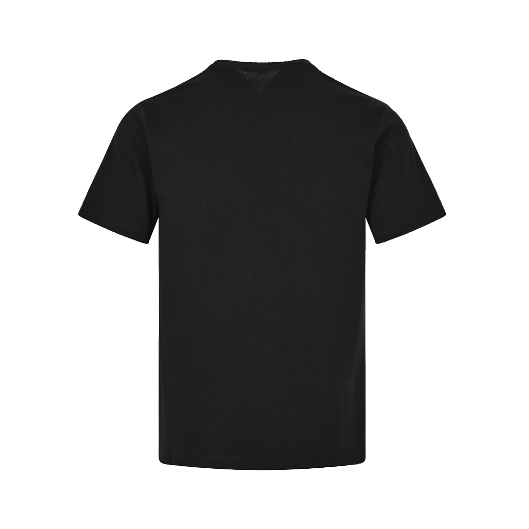 Dior 22ss embroidered floral lettering short sleeve