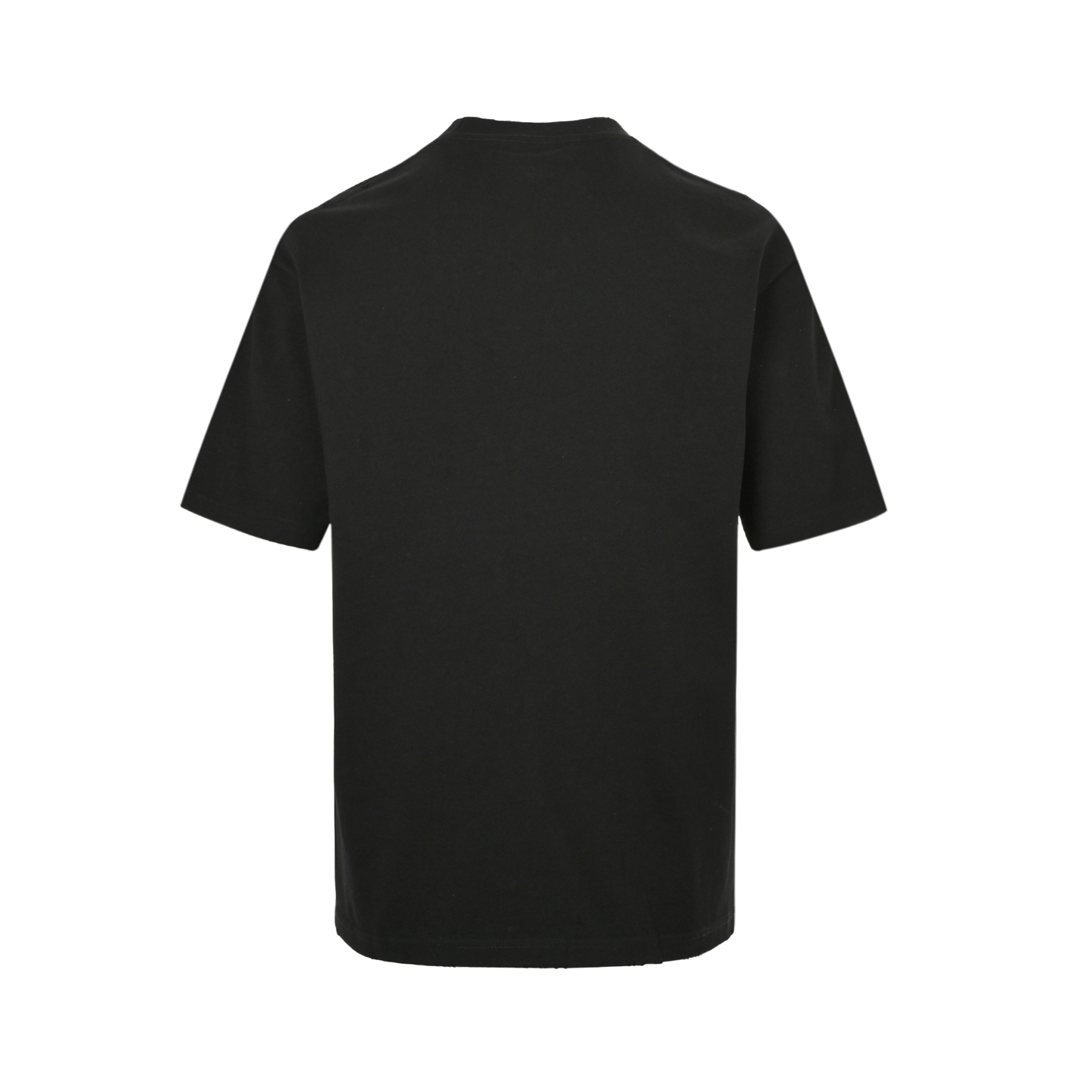 Balenciaga 25ss lock letter embroidered inkjet short sleeve