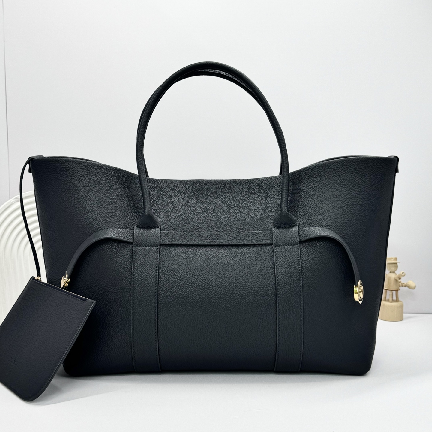 Loro Piana Ghiera Shoer Large Shopping Bag FAO7475