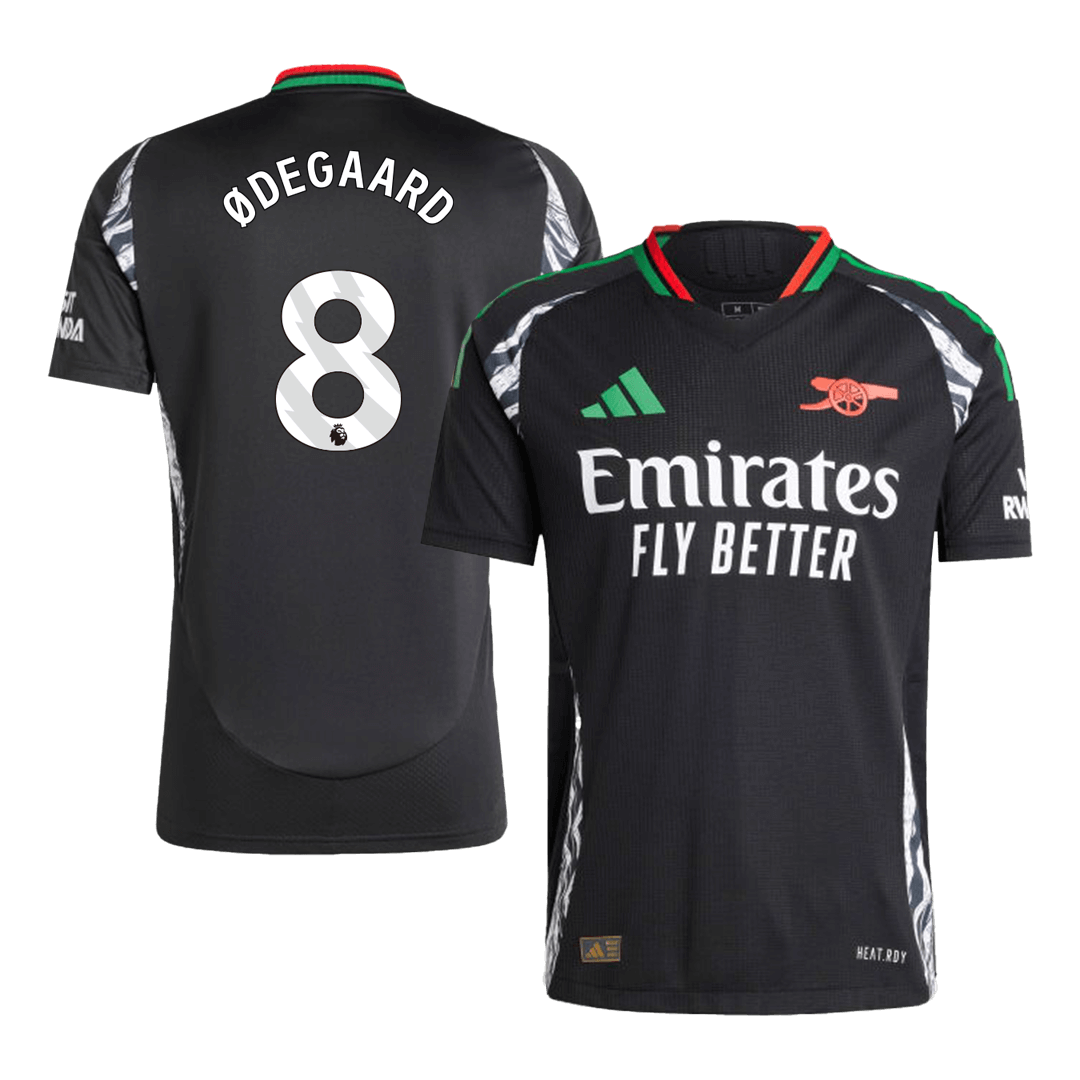 ØDEGAARD ​​#8 Arsenal Away Authentic Football Shirt 2024/25