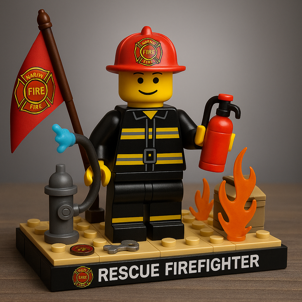 Brick Heroes Firefighter Edition