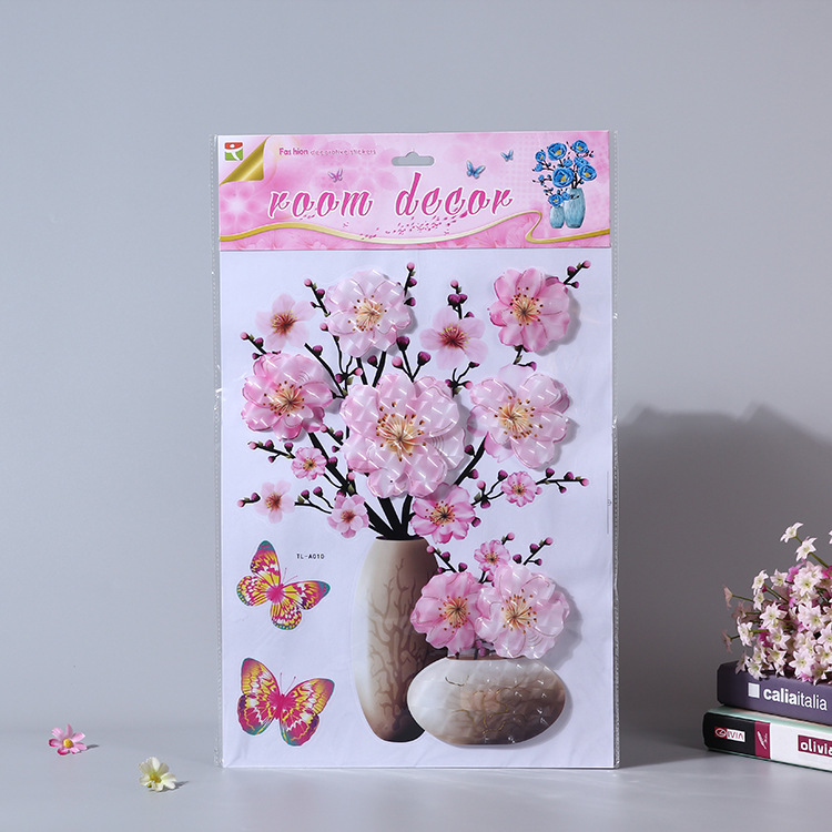 3D Vase Sticker&Best Gift Choice-BUY 5 BUNCHS FREE SHIPPING