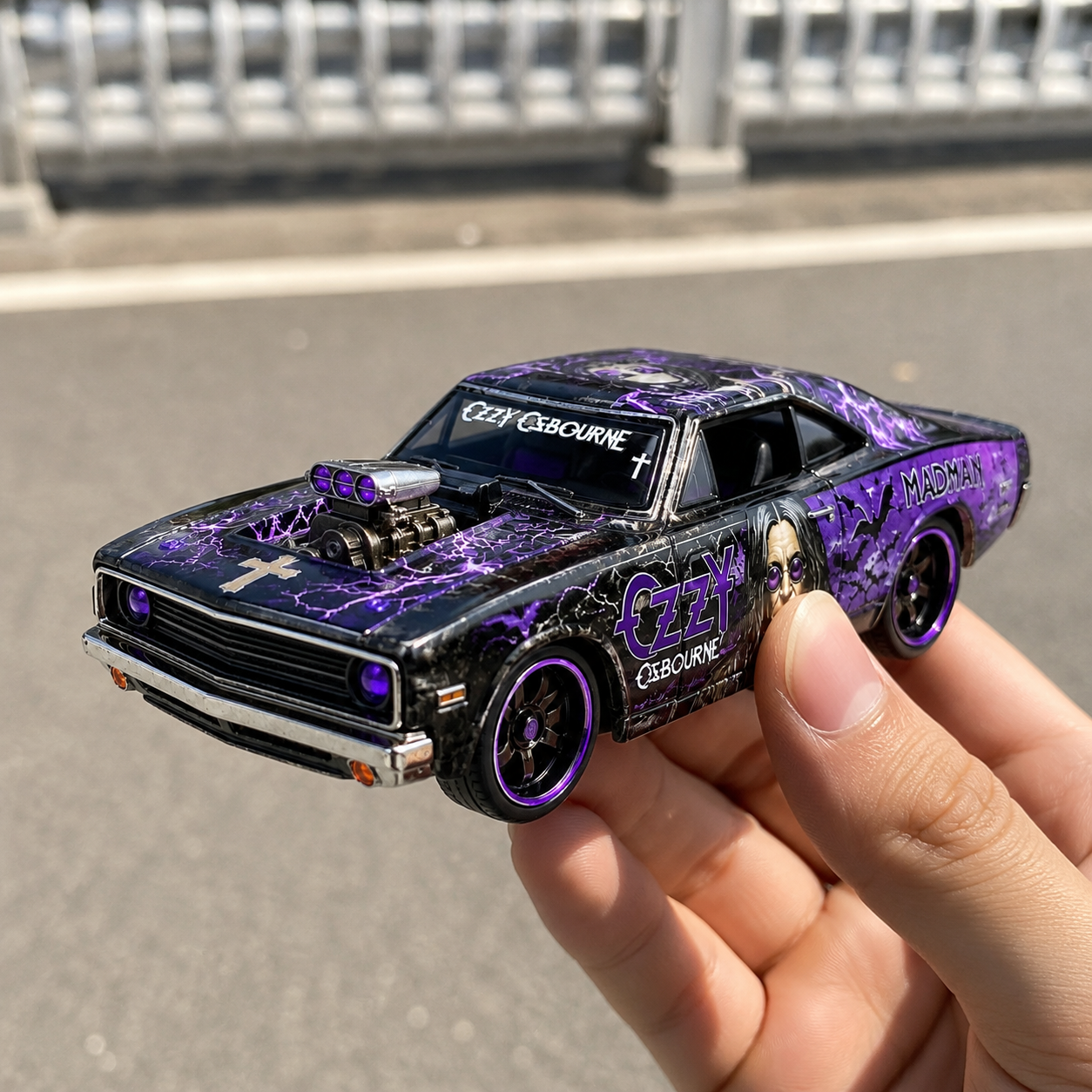 Hot Wheels Ozzy Osbourne Madman 1970 Dodge Charger