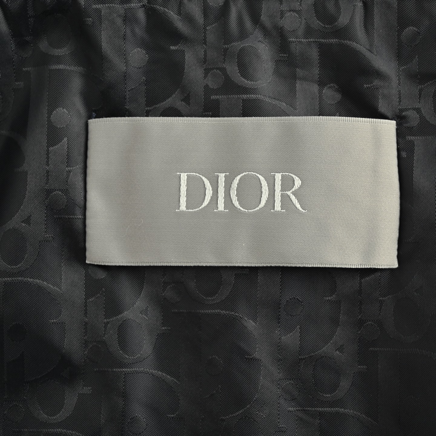 Dior 25Fw all-over monogram print hooded jacket with arm zip pockets