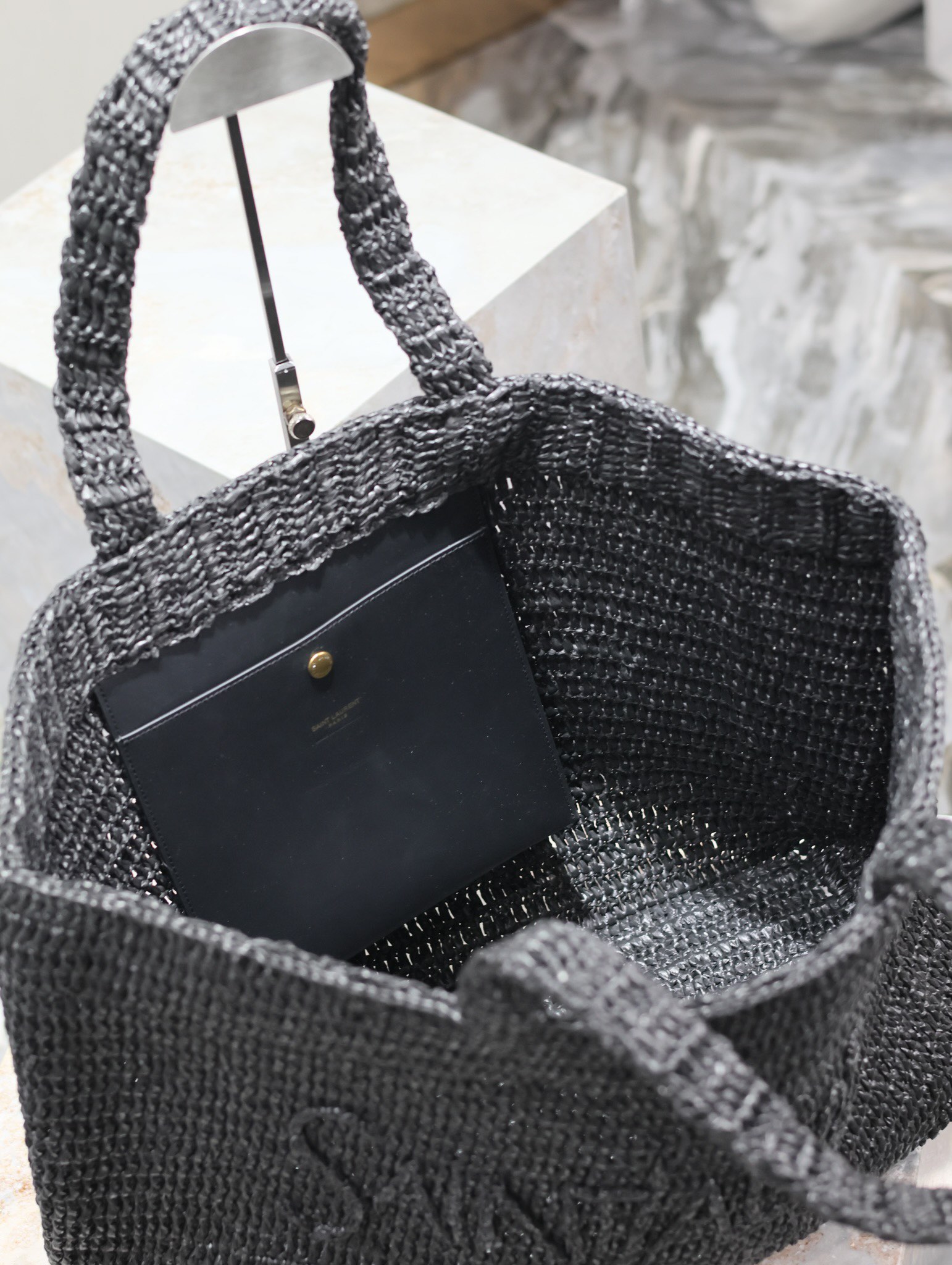 Yves Saint Laurent Woven Tote Bag 379269