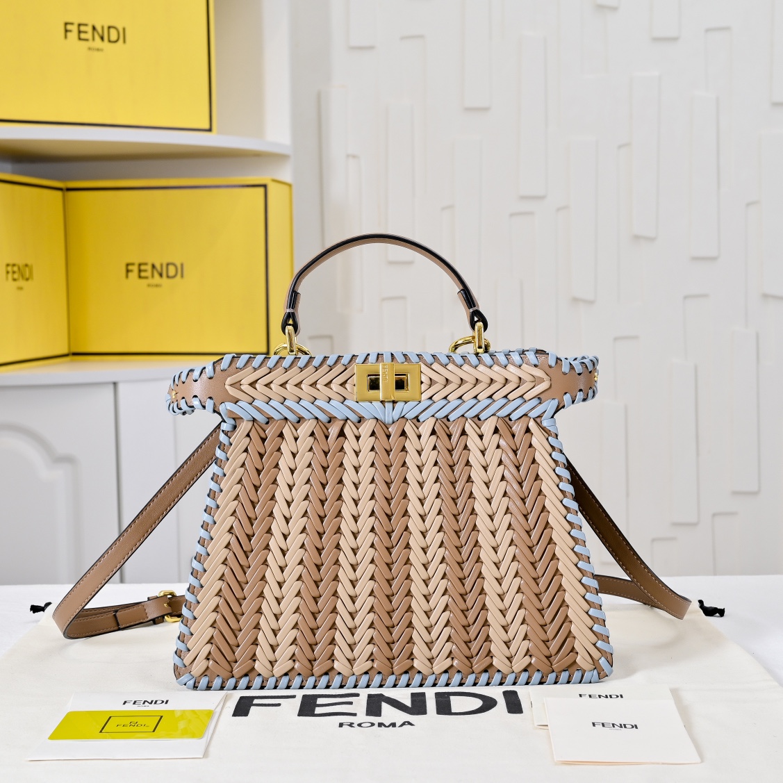 FENDI Iconic ekaboo ISeeU Large Bag 3374