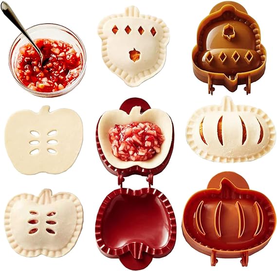 Dough Presser Pocket Pie Molds, Party Potluck Hand Pie Molds--BUY 2 SETS GET 10% OFF