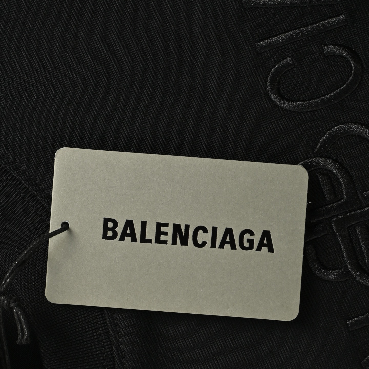 Balenciaga 25ss obscure lock letter embroidery