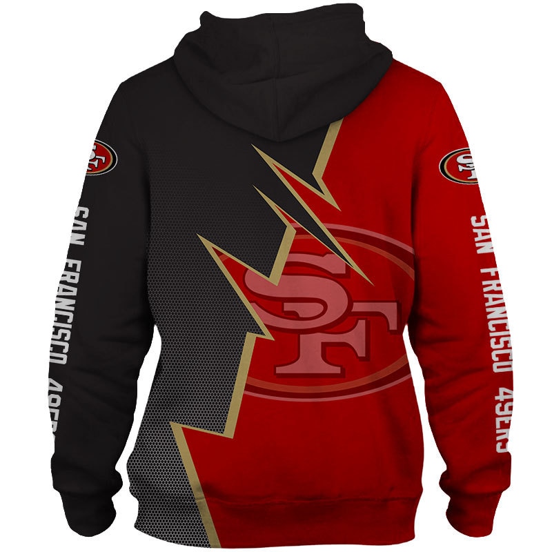 SAN FRANCISCO 49ERS 3D HOODIE SSFF49009