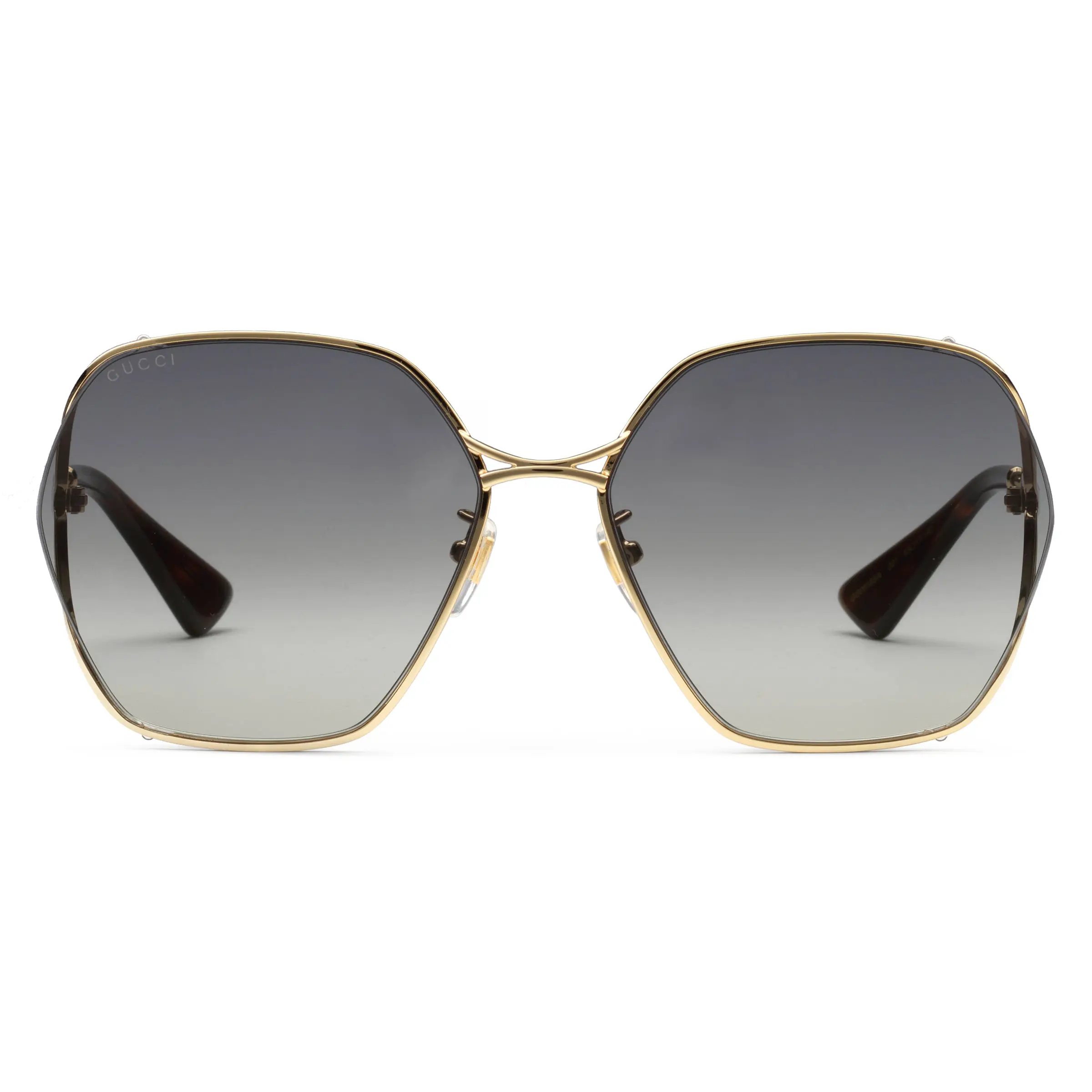 Gucci fitted round frame sunglasses
