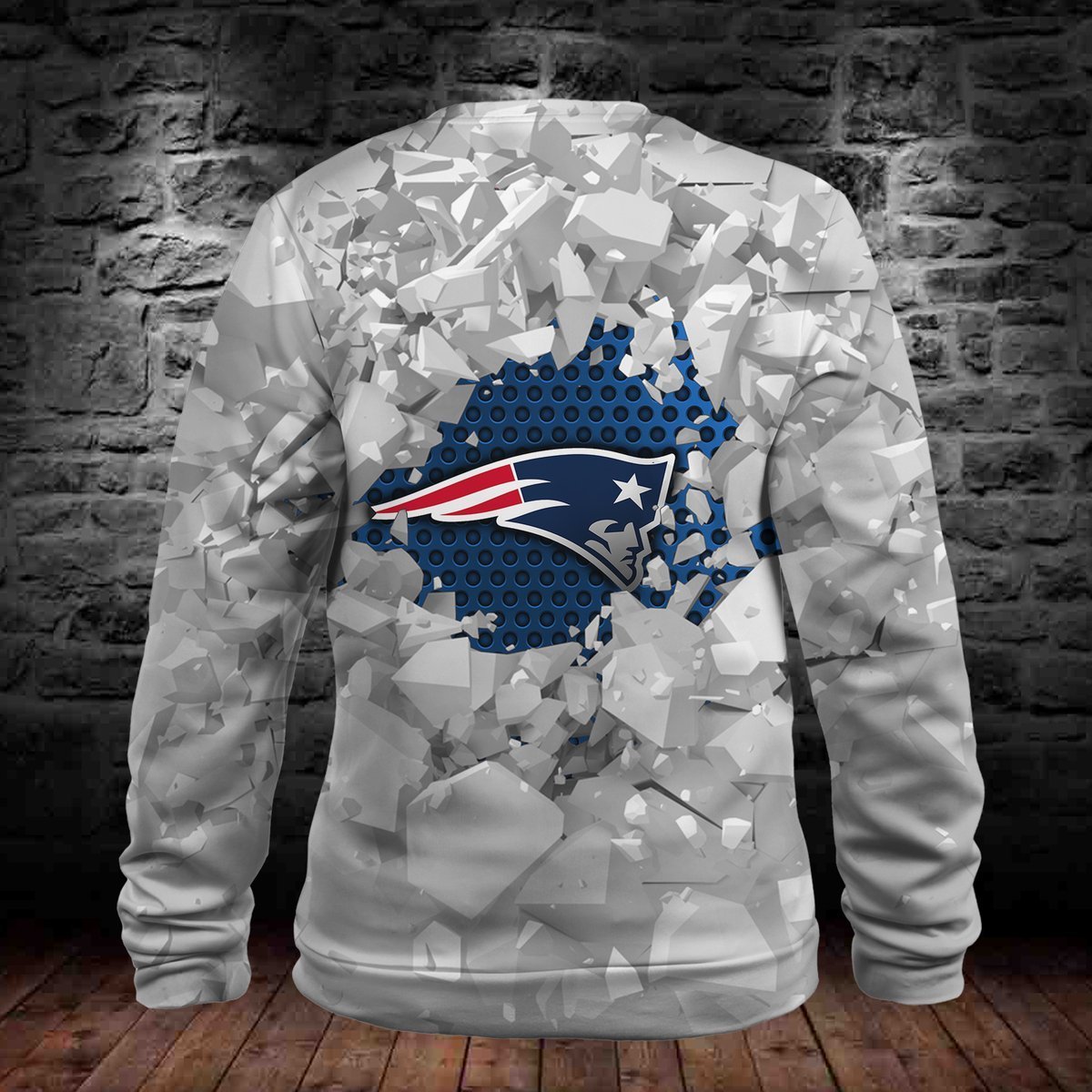 PATRIOTS HOODIE 3D ICE2