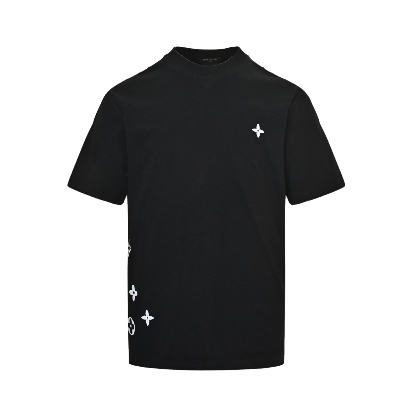 Louis Vuitton 25ss embroidered monogram short sleeve