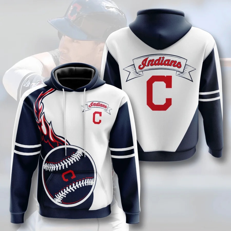 CLEVELAND INDIANS 3D HOODIES CI001