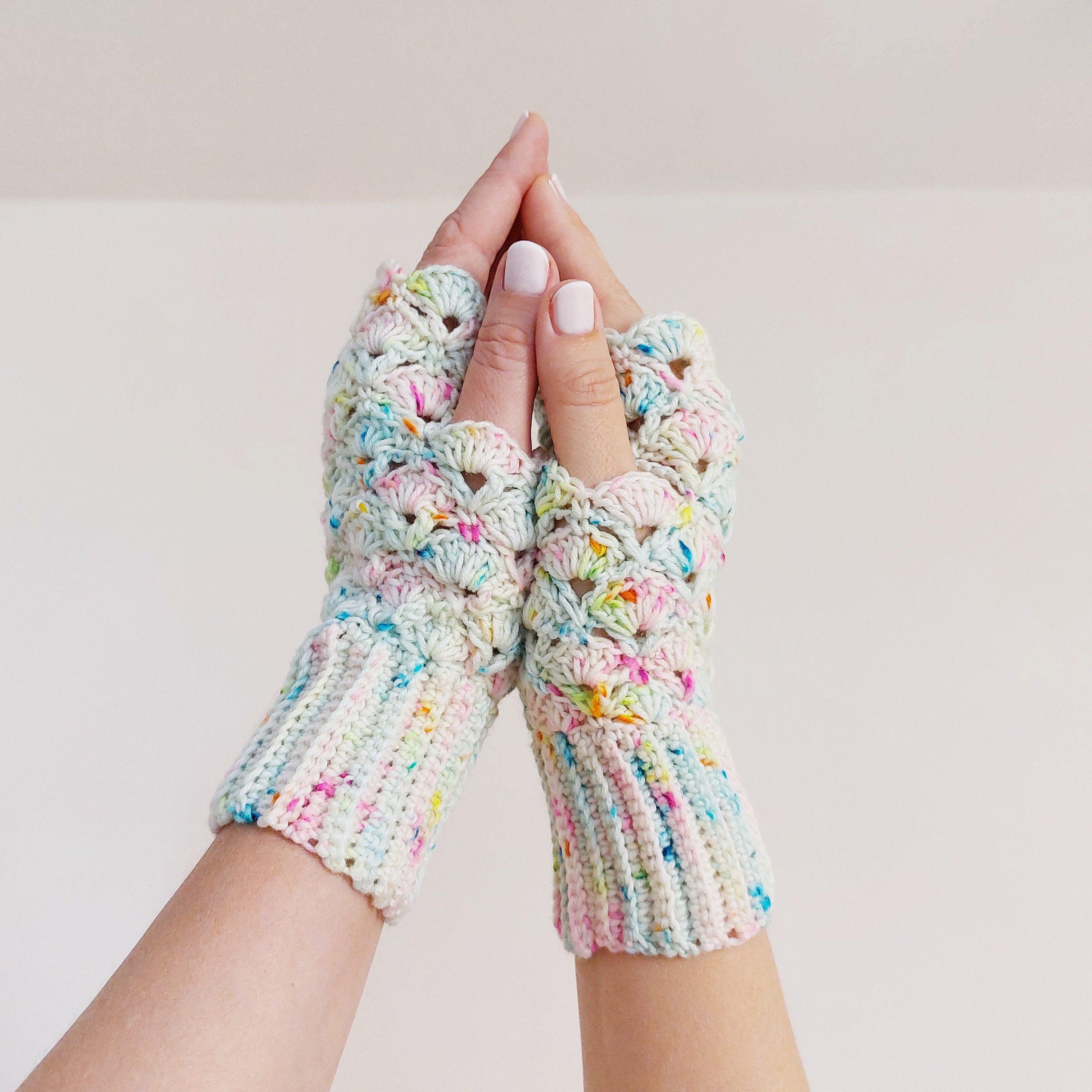 🎄CHRISTMAS ON SALE🔥Hand Knitted Premium Wool Cozy Fingerless Gloves