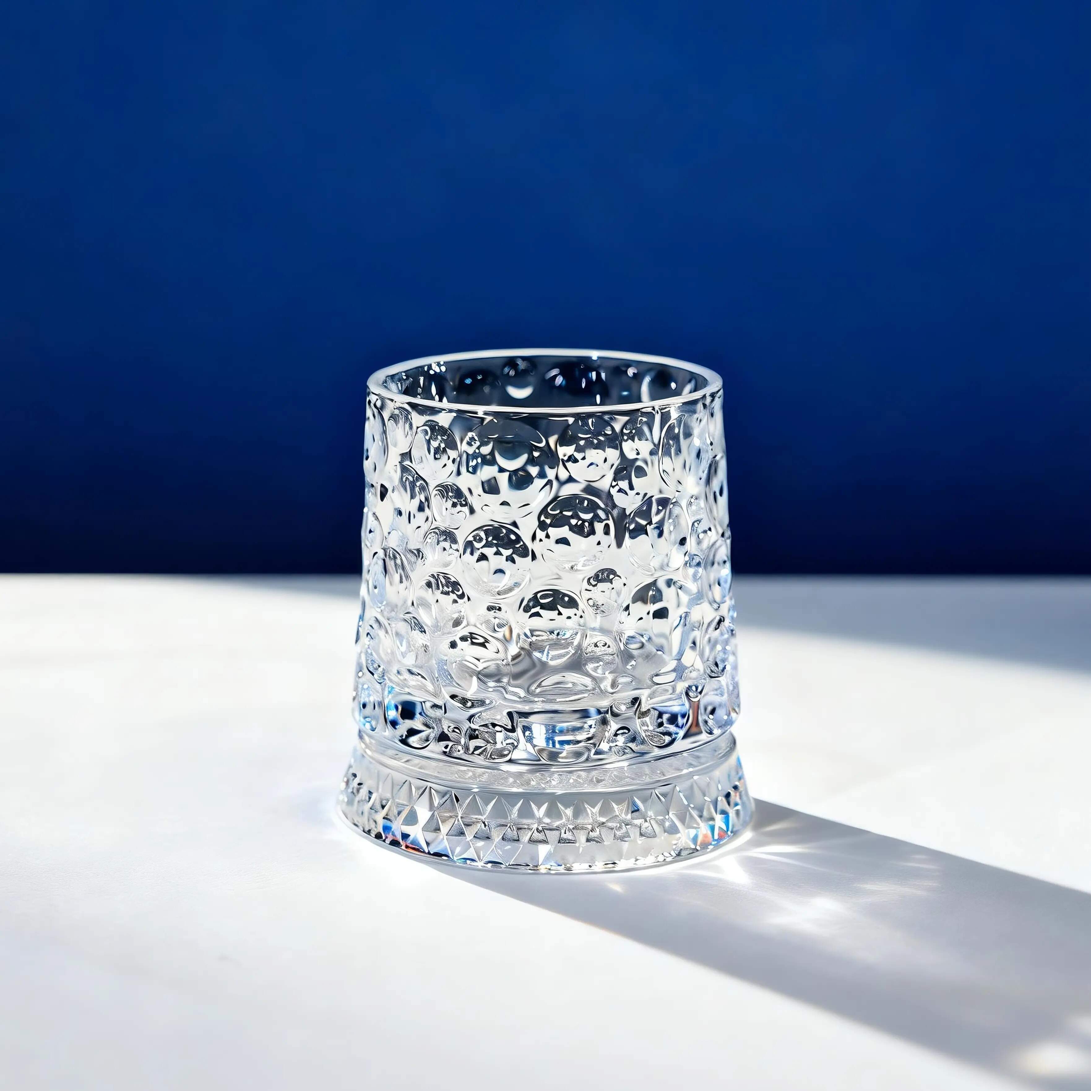 Luxury 360° Stress Relief Spinning Crystal Glass