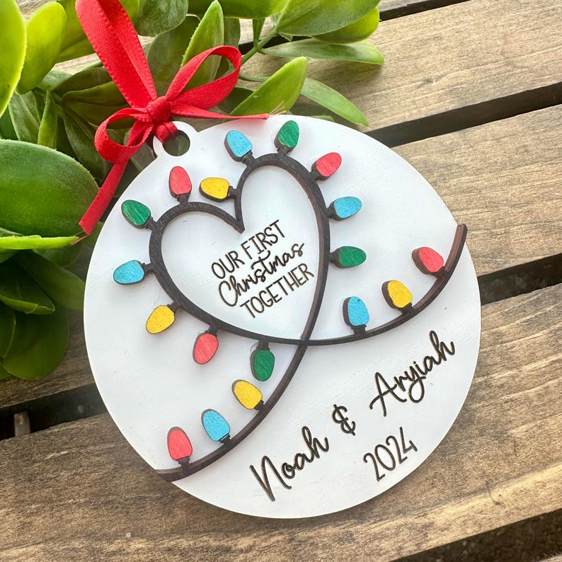 Our First Christmas Together Ornament