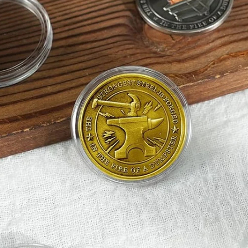 Dumpster Fire Challenge Coin