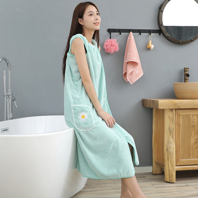💥50% OFF--Last Day Sale🔥--Quick Dry Absorb Water Wearable Bathrobes--BUY 2 GET 15% OFF & FREE SHIPPING