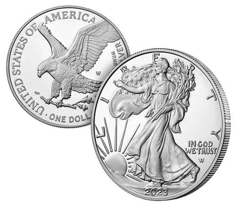 Only Today-American Eagle 2023 One Ounce Silver Proof Coin