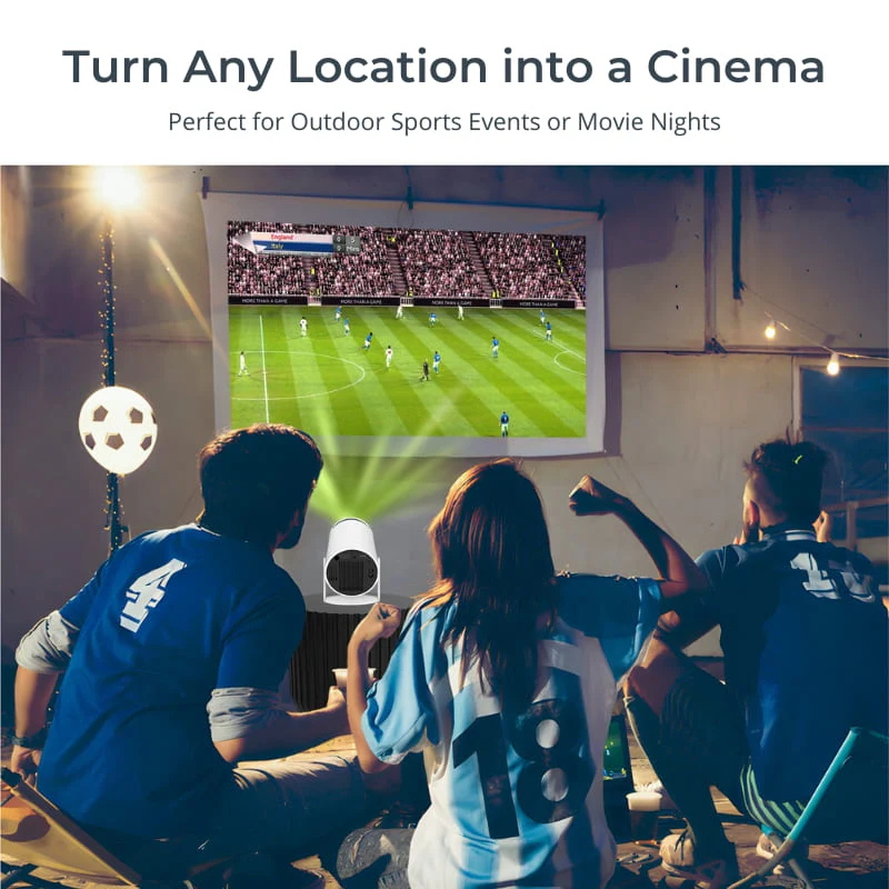 Today's special offer🔥Portable Smart Projector – 4K Home Cinema & Outdoor Projector