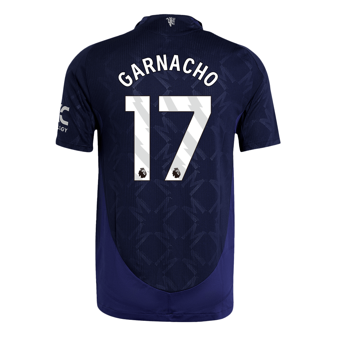 Authentic GARNACHO #17 Manchester United Away Football Shirt 2024/25
