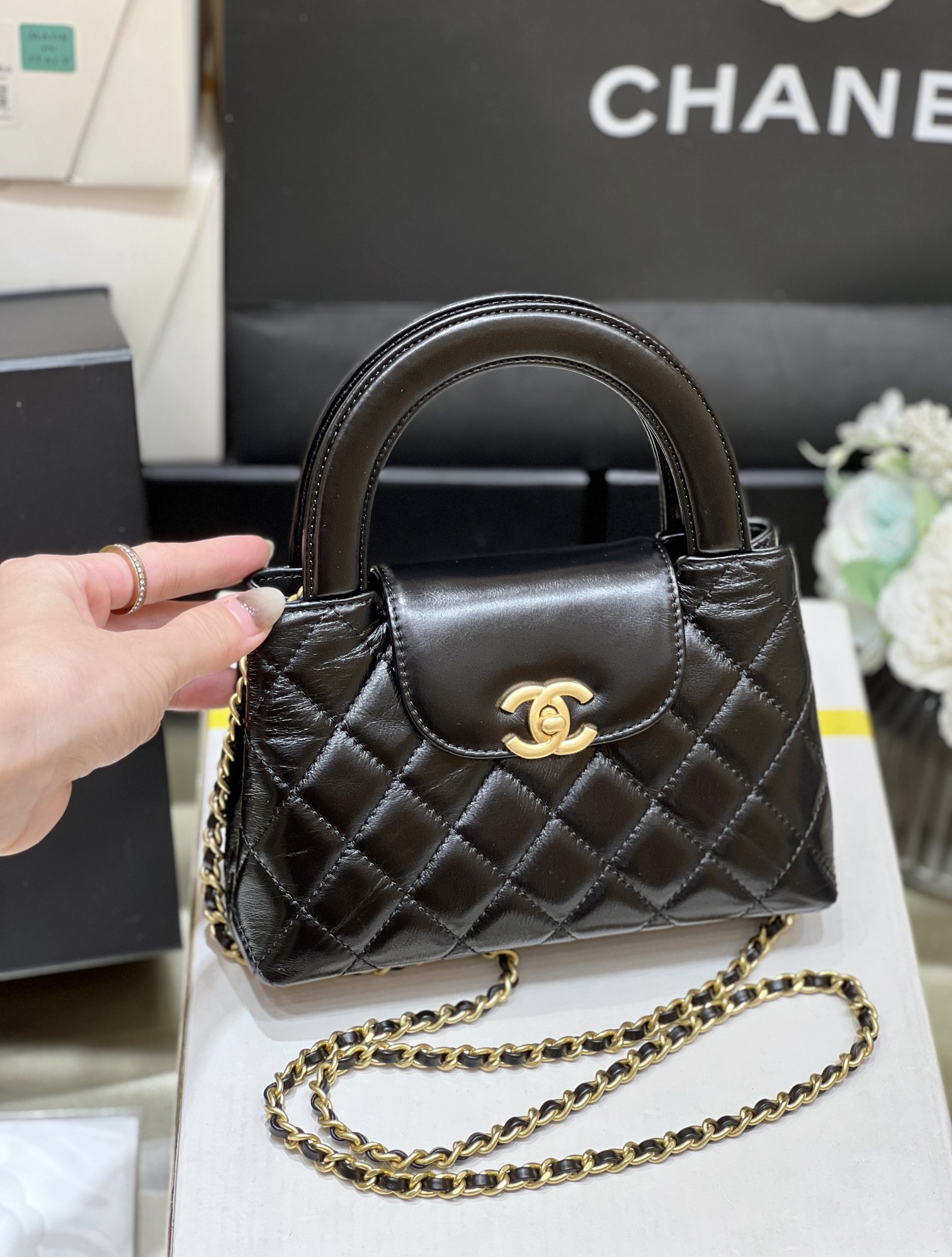 Chanel 24P Kelly Handbag AS4416