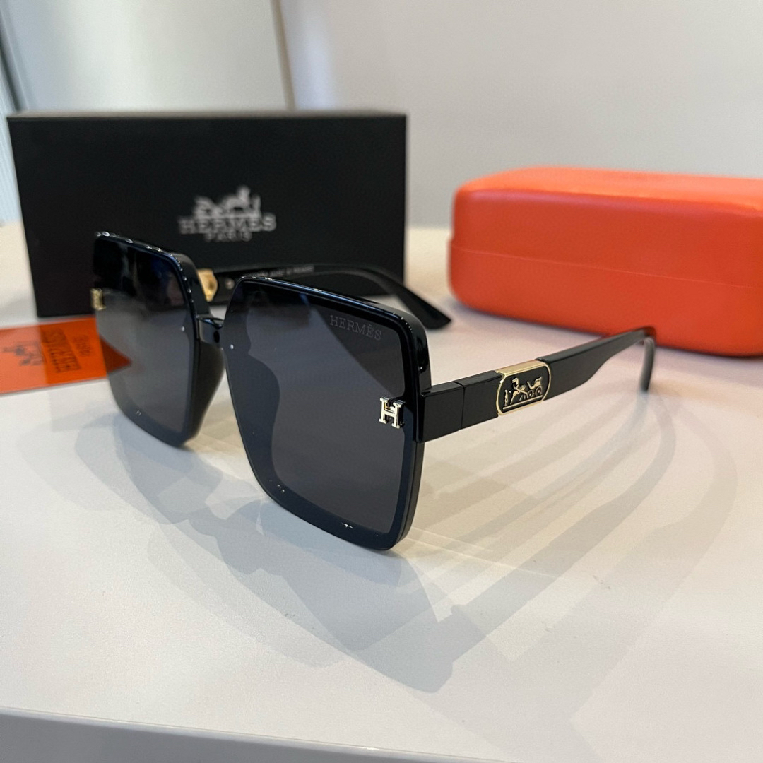 Hermes Square Frame Sunglasses