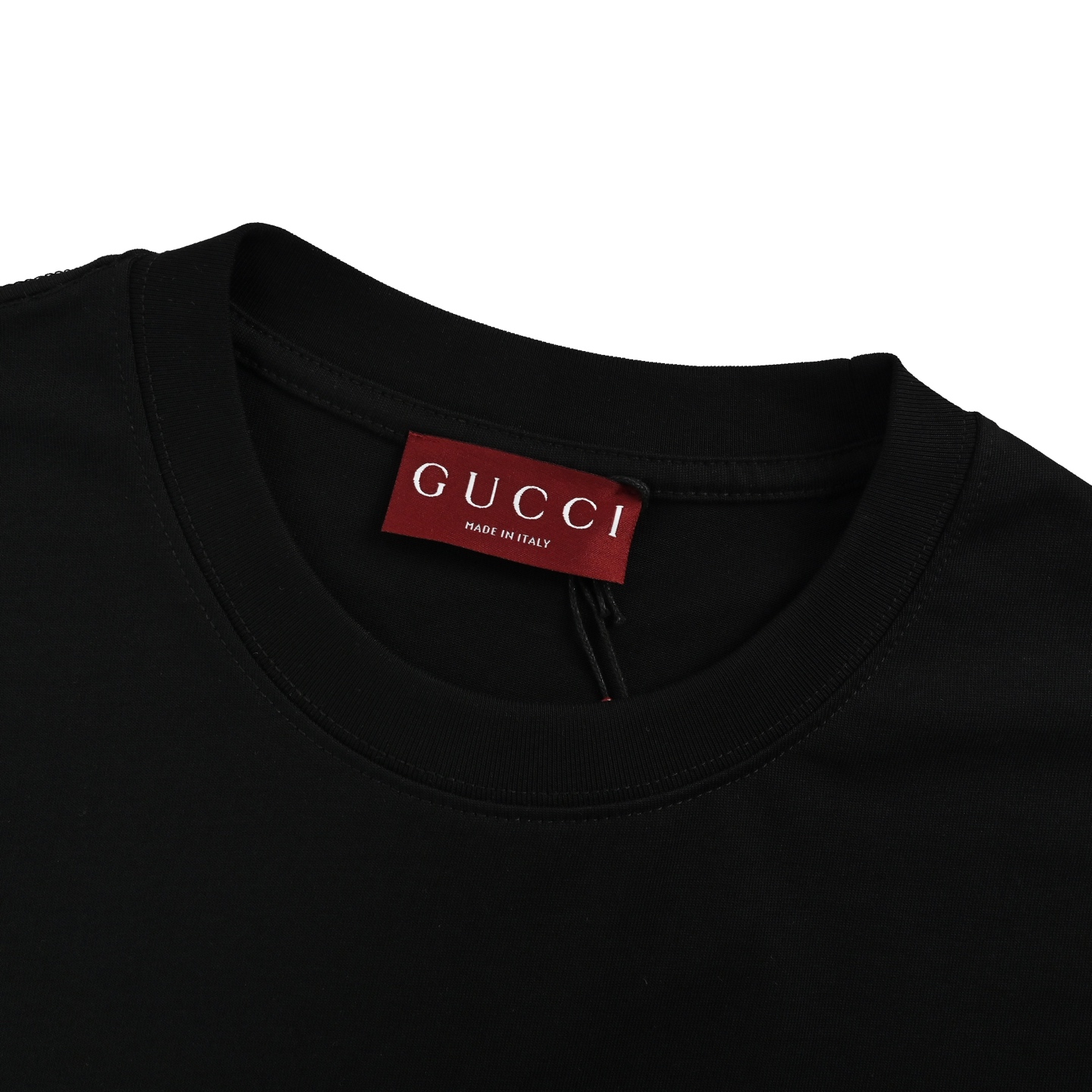 Gucci 25ss gradient lettering logo print short sleeves