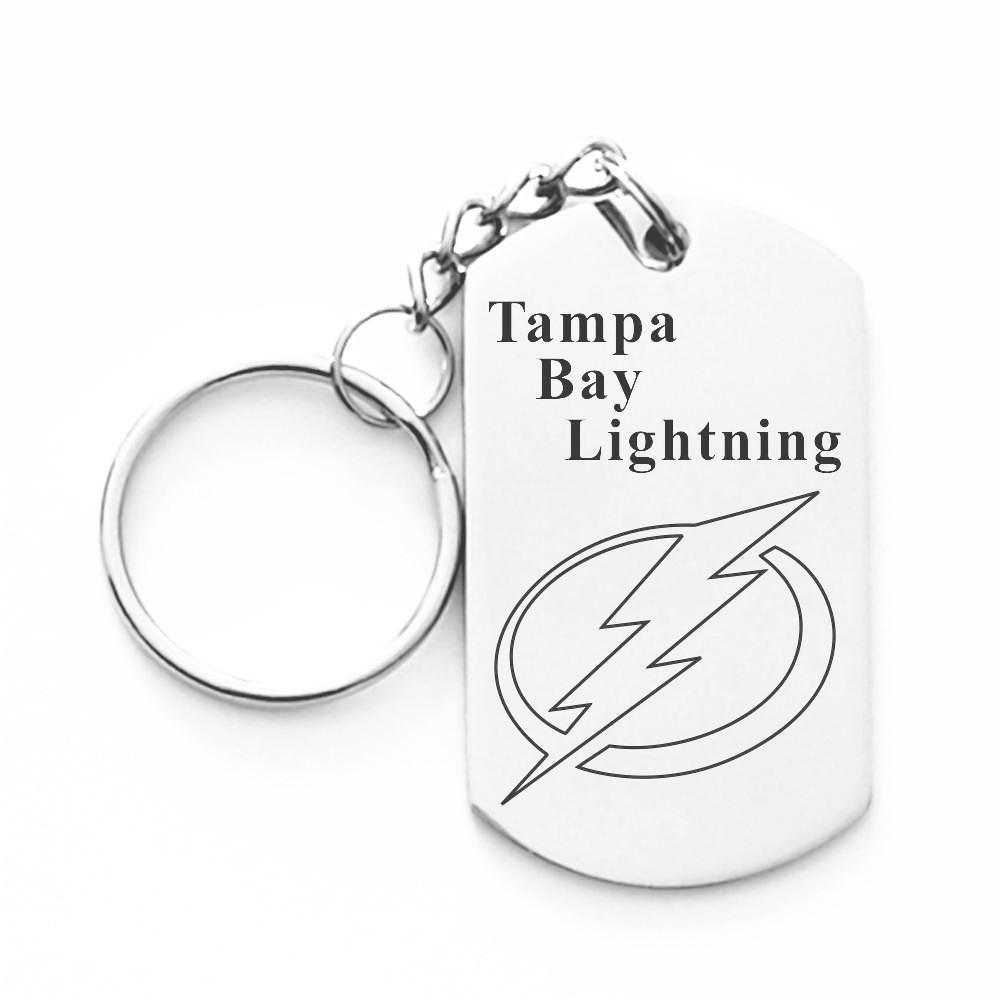 TAMPA BAY BUCCANEERS TITANIUM STEEL KEYCHAIN