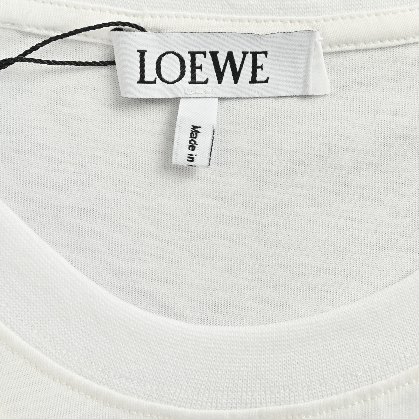 Loewe 25ss Loe gradient letter embroidered short sleeve
