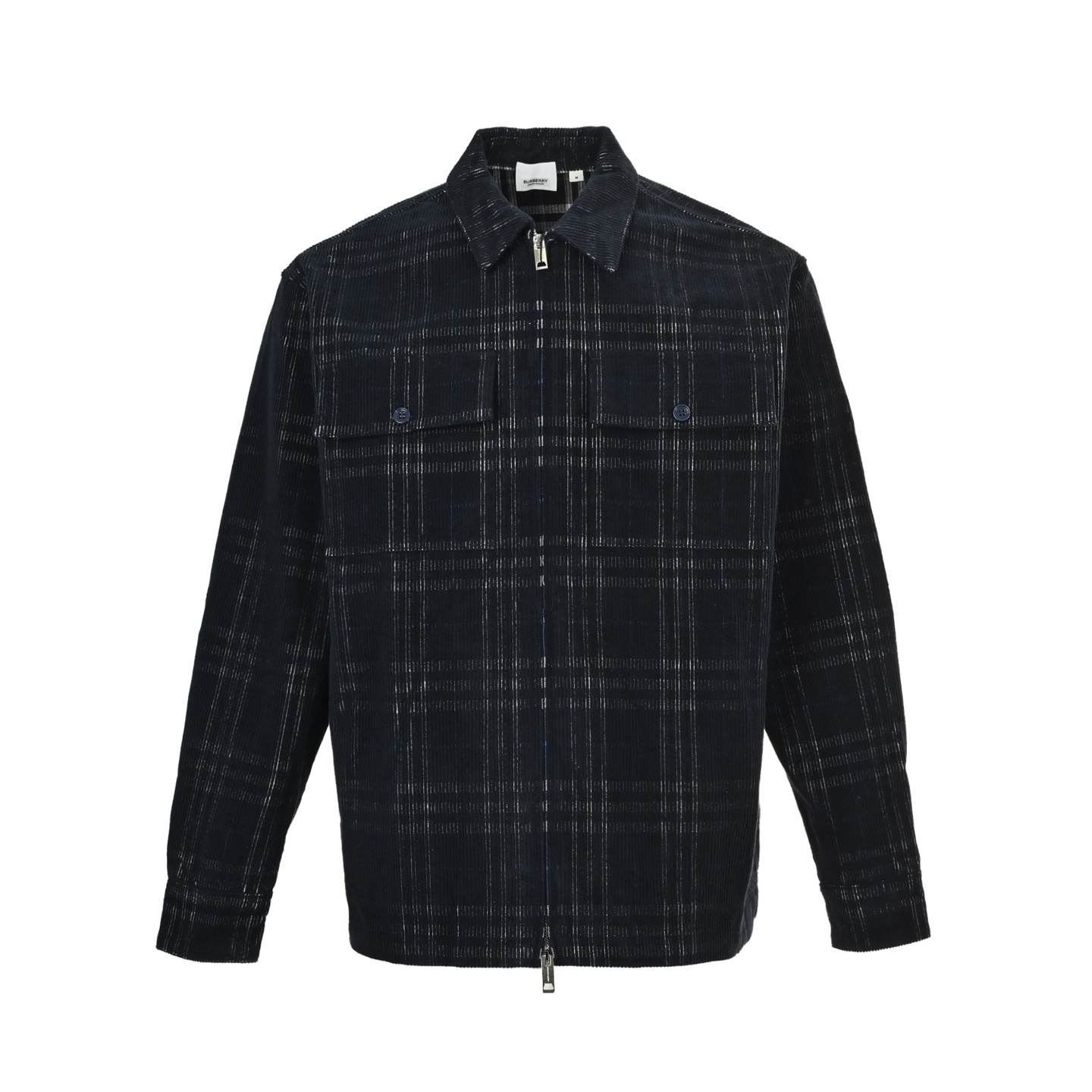 Burberry 25Fw corduroy plaid jacket