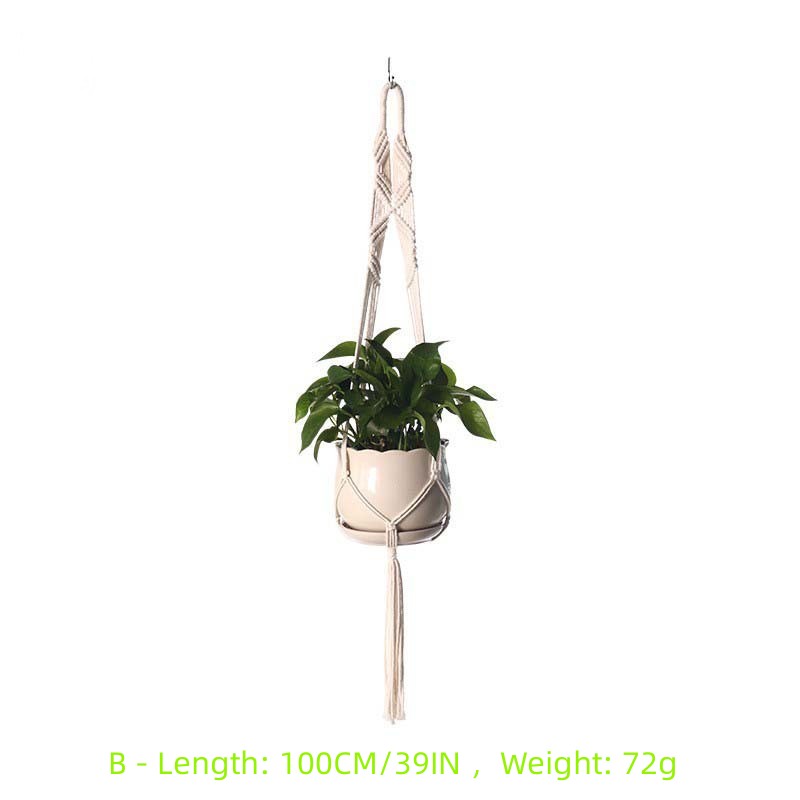 Hand-Woven Gardening  Hanging Plant Stand