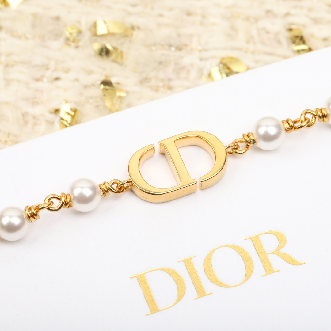 Dior CD Pearl Bracelet