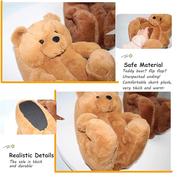 🔥🔥Teddy Bear Slippers