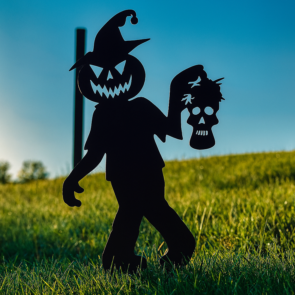 🏆Limited Sale⚡Almost Gone🎃👻 Cute Ghost Zombies - Handmade Metal Art