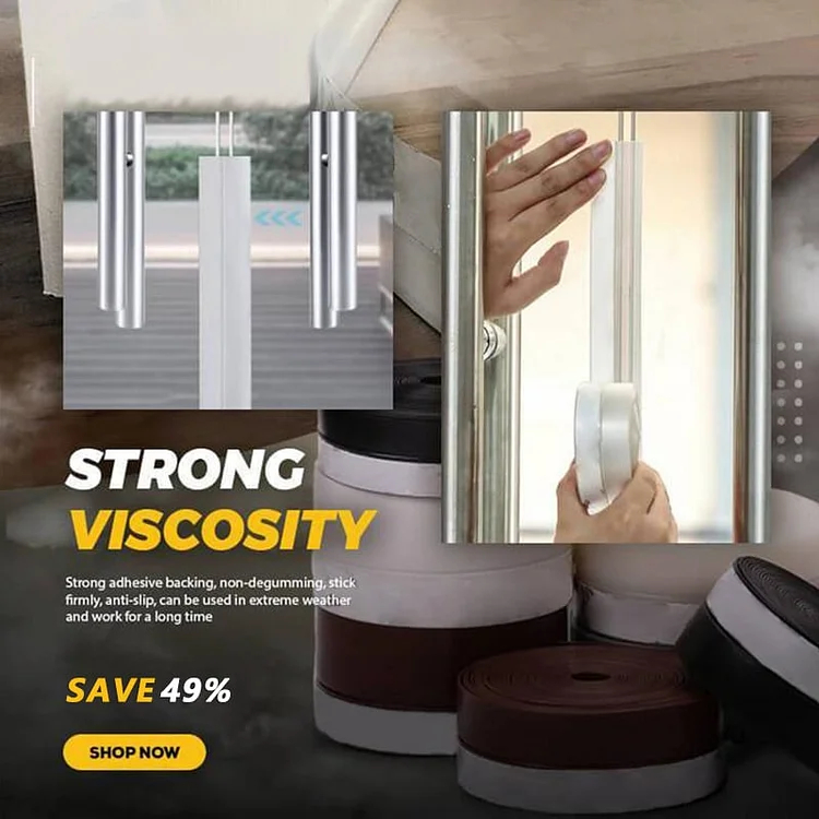 (🔥Last Day Promotion-SAVE 50% OFF)🏡Door Bottom Seal Strip(6M/19.6FT)-BUY 2 GET 1 FREE