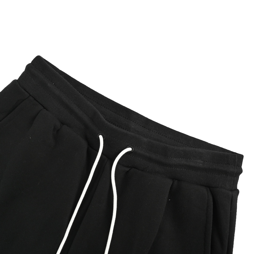 Louis Vuitton 23Fw pin-embroidered lettering cuffed trousers