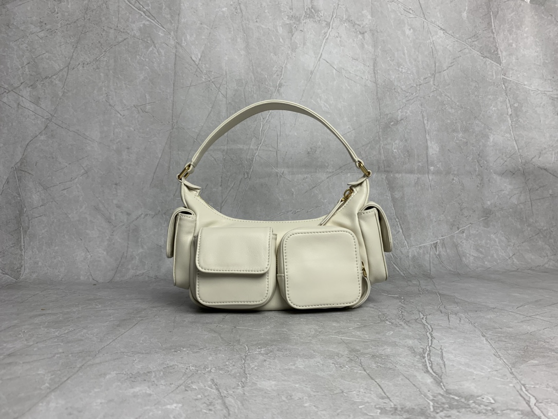 Miu Miu Multi-Pocket Biker Bag