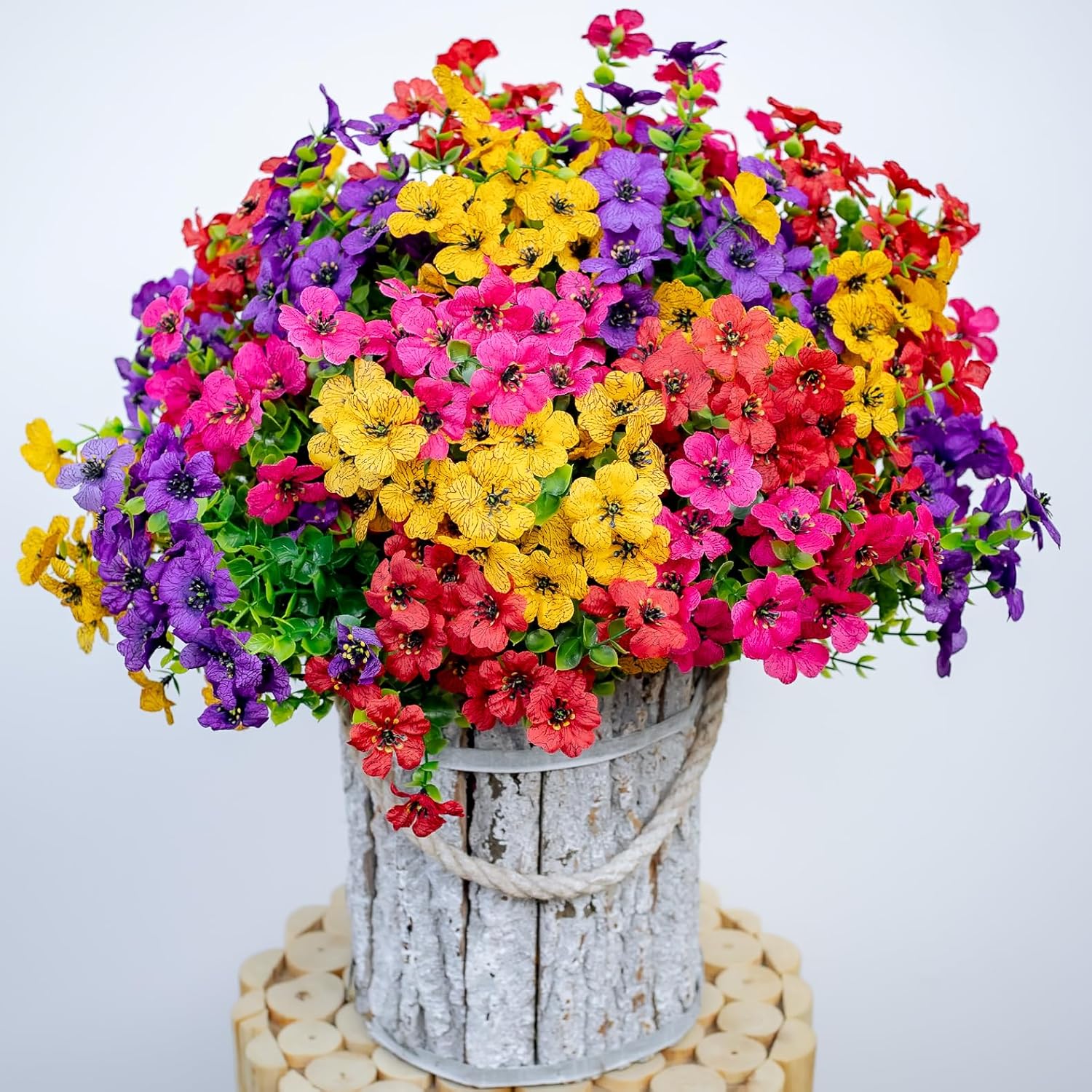 🔥On Sale🔥Outdoor Artificial Flowers - UV resistant, Waterproof，Windproof
