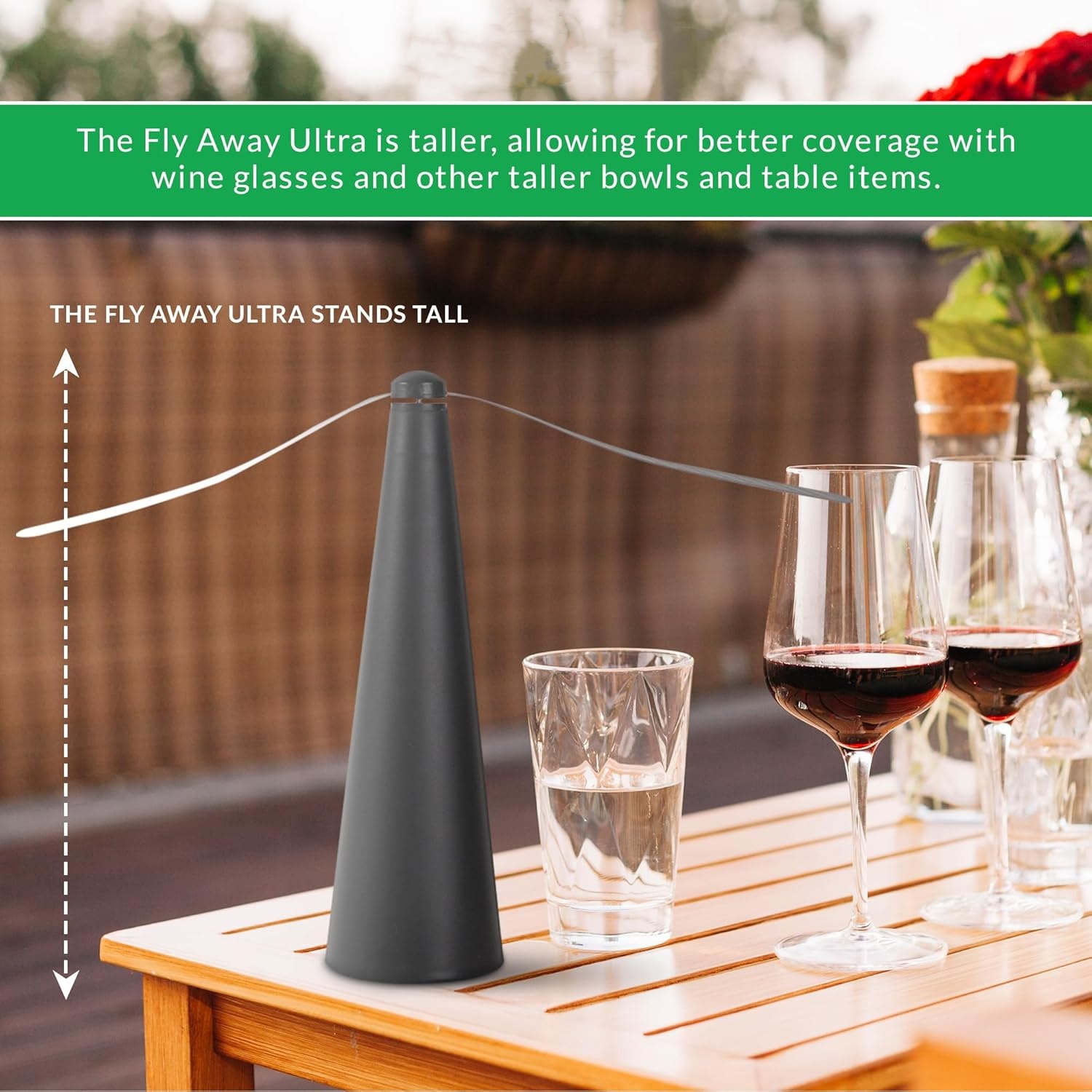 👍Last Day Promotion 60% OFF💥Rechargeable Outdoor Fly Fans for Tables with Ultrasound