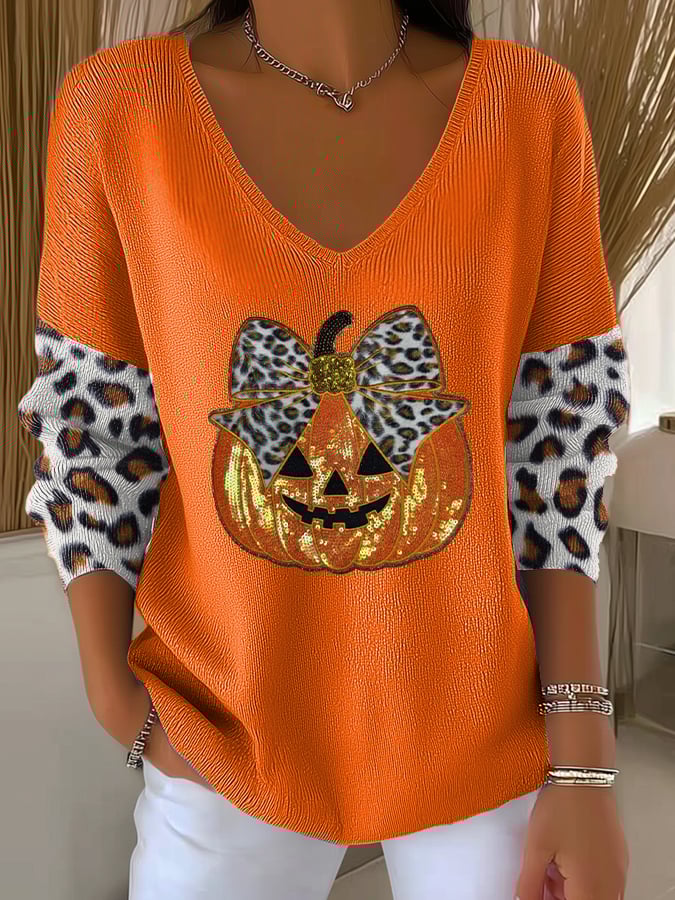 🔥Buy 3 Get 10% Off🔥Women's Halloween Print T-Shirt