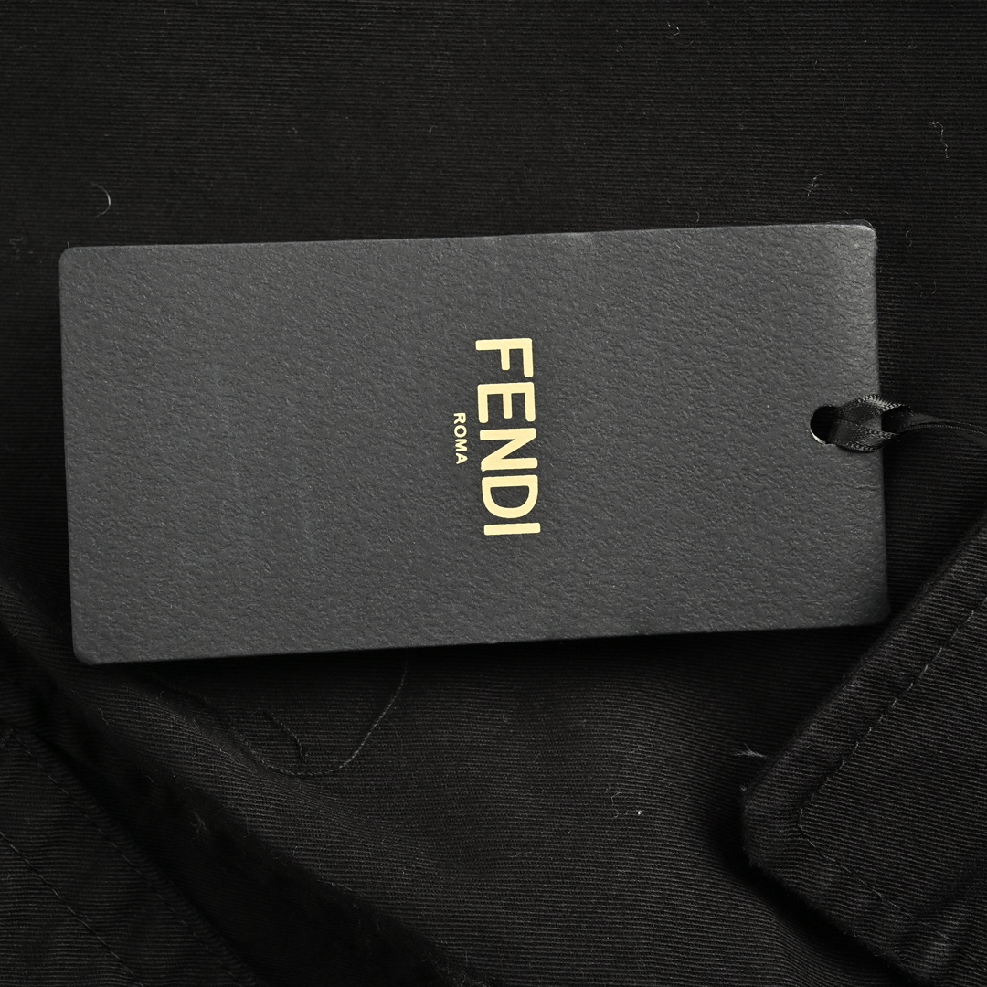 Fendi 24Fw Label Cargo Pants